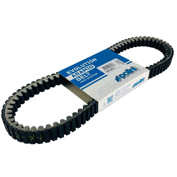 POLINI Vespa Evolution Drive Belt GTS 250, GTS 300 HPE Models (2005-Onwards), MP3 250, MP3 300 (2017-Onwards)