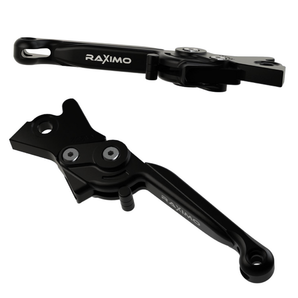 RAXIMO BCV Vespa GTS Sports Brake Levers (2022-Onwards) - Black