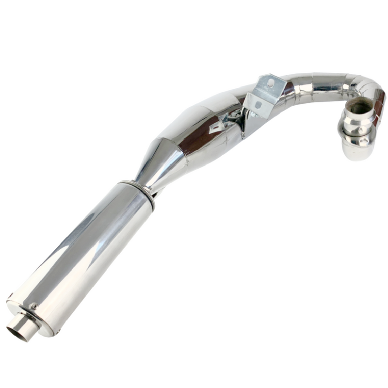 SPAQ Vespa T5 125 L/H Performance Stainless Steel Exhaust