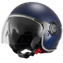 Argentario Visor Jet Helmet - Blue