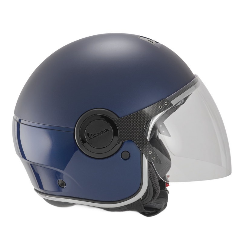 Argentario Visor Jet Helmet - Blue