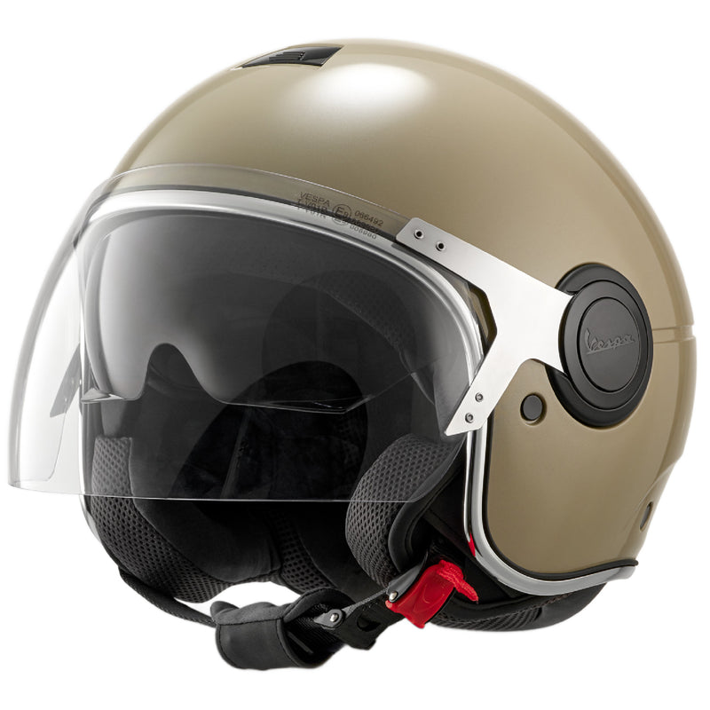 Argentario Visor Jet Helmet - Beige