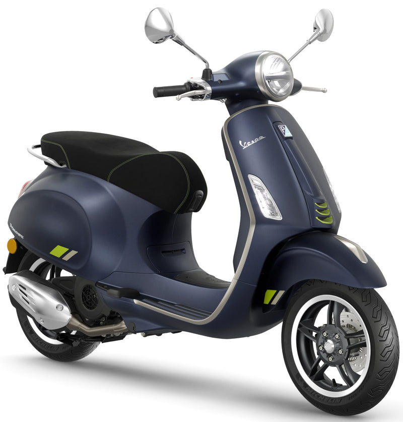 Vespa Primavera 125 Tech E5+  Blu Energico Matt 2025