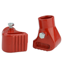 FA. ITALIA Vespa Alloy Stand Feet (Pair) Red PX, T5, Cosa, LML Star