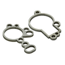 RD TWE Vespa SI20/20, SI24/24, SI26/26 Carburettor Float Chamber Spacer