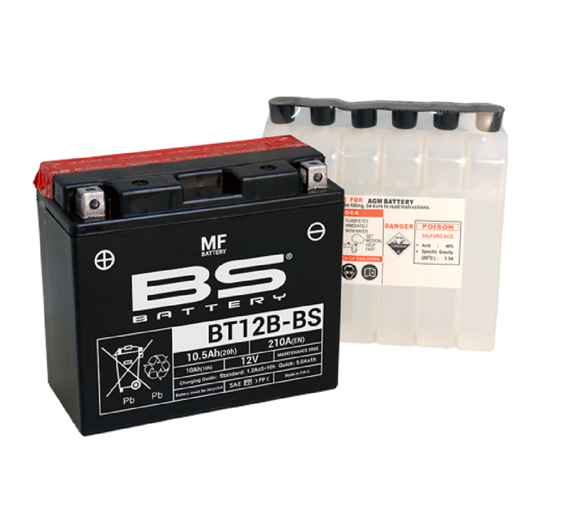 BS Battery BT12B-BS 12V 10.5Ah (YT12B-BS)