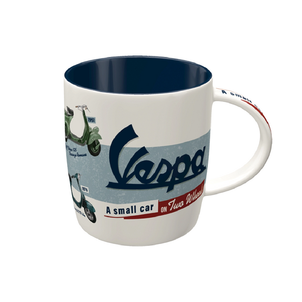 Piaggio Vespa Model Chart Mug