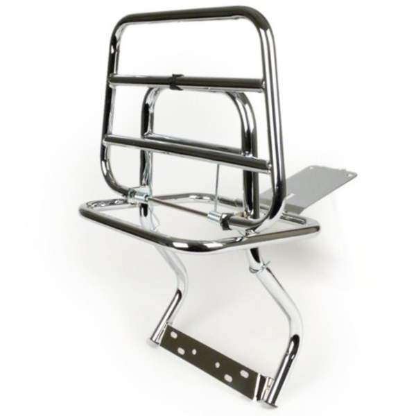 MOTO NOSTRA Vespa Chrome Rear Folding Rack PX, T5