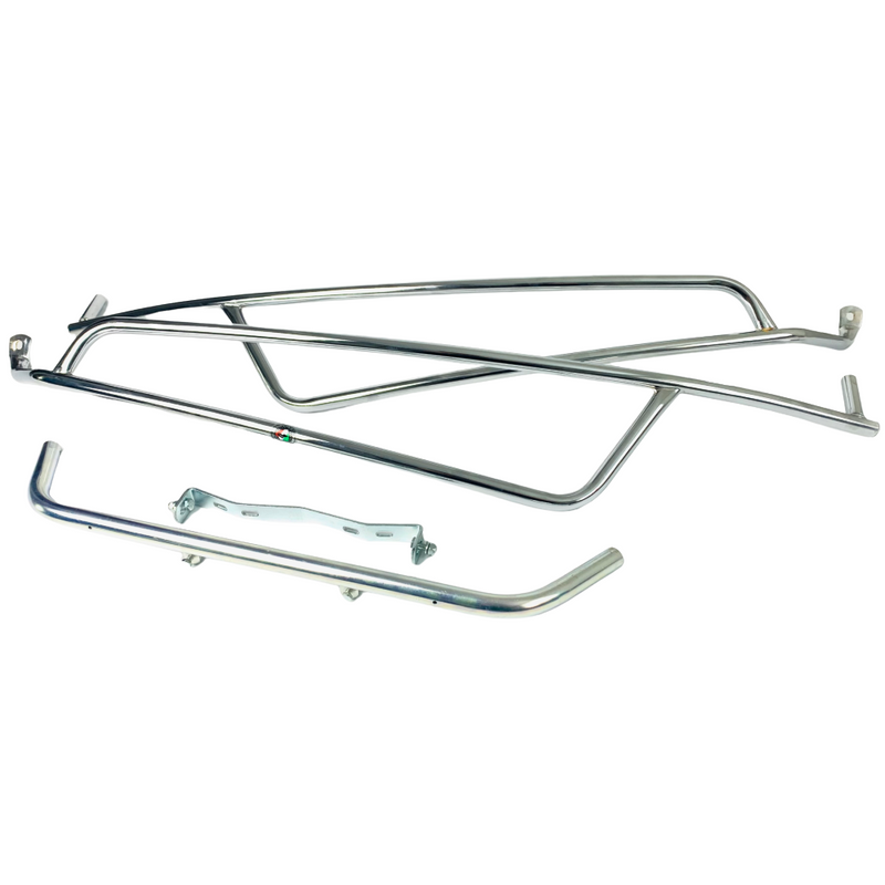 Cuppini Vespa GTS/GTV Rear Crash Bars Chrome