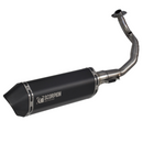 Scorpion Vespa GTS 125 iGET (2017-2019) EURO 4 Black Ceramic Exhaust